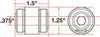 SPC Performance XAXIS Balljoint - 15625