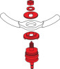 SPC Adjustable Ball Joint (1.25deg.) for 05-10 Jeep Grand Cherokee - 23420