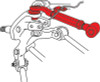 SPC Rear EZ Arm XR Adjustable Control Arm w/Ball Joint for 06-10 Honda Ridgeline