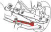 SPC Rear Adjustable Toe Arm for 08-12 Subaru Impreza All Models - 67655