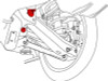 SPC Rear Camber / Toe Adjustment Kit for 10-15 Chevy Camaro - 87430