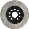 StopTech Slotted & Drilled Rear Brake Rotors for 06-07 Audi A3 Base - 127.33099