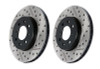StopTech Slotted & Drilled Front Rotors for 02-06 RSX Type S / 06-09 Civic SI