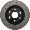 StopTech Slotted & Drilled Front Brake Rotors for 05-10 Sierra 1500 w/ Rear Drum