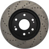 StopTech Slotted & Drilled Front Brake Rotors for 05-10 Sierra 1500 w/ Rear Drum