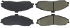 StopTech Street Performance Front Brake Pads for 97-13 Corvette Base - 309.07310
