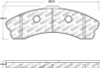 StopTech Street Performance Front Brake Pads for 06-13 Corvette Z06 - 309.11850