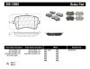 StopTech Street Performance Rear Brake Pads for 10-13 S4 / 08-13 S5 - 309.13860