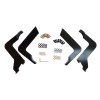 Westin Polished Pro Traxx 4 Oval Nerf Step Bars for 10-17 4Runner Limited