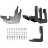 Westin Black Pro Traxx 5 Oval Nerf Step Bars for 14+ Silverado / Sierra Dbl Cab