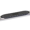 Westin Polished Pro Traxx 5 Oval Nerf Step Bars for 14+ Silverado 1500 Crew Cab