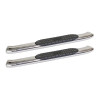Westin Polished Pro Traxx 5 Oval Nerf Step Bars for 15+ Silverado 2500 Reg Cab