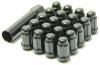 Wheel Mate Muteki Close End Lug Nuts - Black - 12x1.25 - 41885B