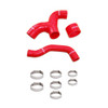 Mishimoto Red Silicone Intercooler Hoses for 02-05 Subaru WRX