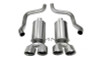 Corsa 2.5" Dual Rear Xtreme Axleback Exhaust for 09-13 Corvette C6 6.2L