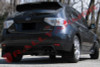 Rally Armor UR Black Mud Flaps w/ Red Logo for 08+ STi Hatch - MF15-UR-BLK/RD