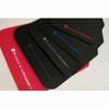 Rally Armor Classic Black Mud Flaps w/ Red Logo for 02-07 WRX/STI - MF1-RD
