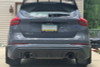 Rally Armor UR Black Mud Flaps w/ Grey Logo - 13+ Focus ST - MF27-UR-BLK/GRY