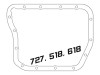 aFe Power Transmission Pan, Machined Fins for 94-07 Dodge 2500 5.9L