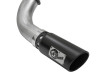 aFe Power Large Bore-HD 4" DPF-Back Exhaust Black Tip for 16-19 Titan XD 5.0L