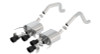 Borla ATAK Axle-Back Exhaust Black Tip for 15-19 Corvette Z06/ Grand Sport 6.2L