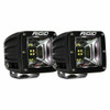 Rigid Industries Radiance 3" White Backlight Lights - Surface Mount - Pair
