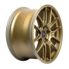 Enkei GTC02 18x9 5x112 25mm Titanium Gold Wheel - 534-890-4425GG