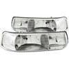 ANZO CRYSTAL HEADLIGHTS CHROME for 99-02 SILVERADO 1500/2500 - 111011