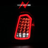 ANZO L.E.D TAILLIGHT CHROME W/ SEQUENTIAL SIGNAL for 11-14 Chrysler 300