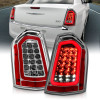 ANZO L.E.D TAILLIGHT CHROME W/ SEQUENTIAL SIGNAL for 11-14 Chrysler 300