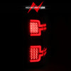 ANZO  L.E.D TAIL LIGHTS SMOKE LENS for 14-18 Silverado