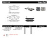 StopTech Performance Rear Brake Pads for 13+ BRZ / FR-S - 309.11240