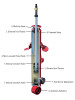 KYB  AGX Rear Shock for ACURA CL 1997-99 HONDA Accord 1990-97