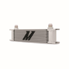Mishimoto Universal 10 Row Oil Cooler - White