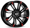 Enkei GW8 17x7 5x100 / 5x114.3 42mm Matte Black Wheel - 448-770-0242BK
