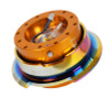NRG Quick Release Kit - Rose Gold Body / Neo-Chrome Ring - SRK-280RG-MC