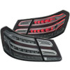 ANZO L.E.D Tail Lights 4D SMOKE for 10-13 E CLASS W212
