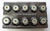 NRG Fender Washer Kit, Set of 10, Black, Rivets for Plastic - FW-100BK