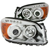 ANZO PROJECTOR HEADLIGHTS CHROME CLEAR for 06-08 Toyota Rav4