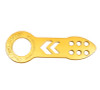 NRG Innovations Universal Front Tow Hook - Gold - TOW-100GD