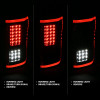 ANZO L.E.D TAIL LIGHTS G2 BLACK for 15-17 Ford F150 - 311285