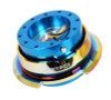 NRG Quick Release - Blue Body w/ Neo-Chrome Ring - SRK-280BL-MC
