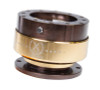 NRG  Quick Release Kit Bronze Body / Chrome Gold Ring Gen 2.0