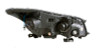 ANZO PROJECTOR HEADLIGHTS U-BAR BLACK CLEAR for 08-12 Accord 4Dr