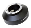 NRG Black Short Hub Adapter for 08-14 Subaru WRX STI - SRK-105H