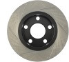 StopTech Rear Slotted Brake Rotors for 99-02 Audi S4