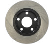 StopTech Rear Slotted Brake Rotors for 99-02 Audi S4