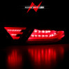 ANZO L.E.D Tail Light RED/SMOKE (4 PCS)  for 15-17 Toyota Camry