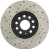 StopTech Slotted & Drilled Sport Rear Brake Rotors for 15-16 Audi A3 Premium
