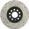 StopTech Slotted & Drilled Sport Rear Brake Rotors for 15-16 Audi A3 Premium